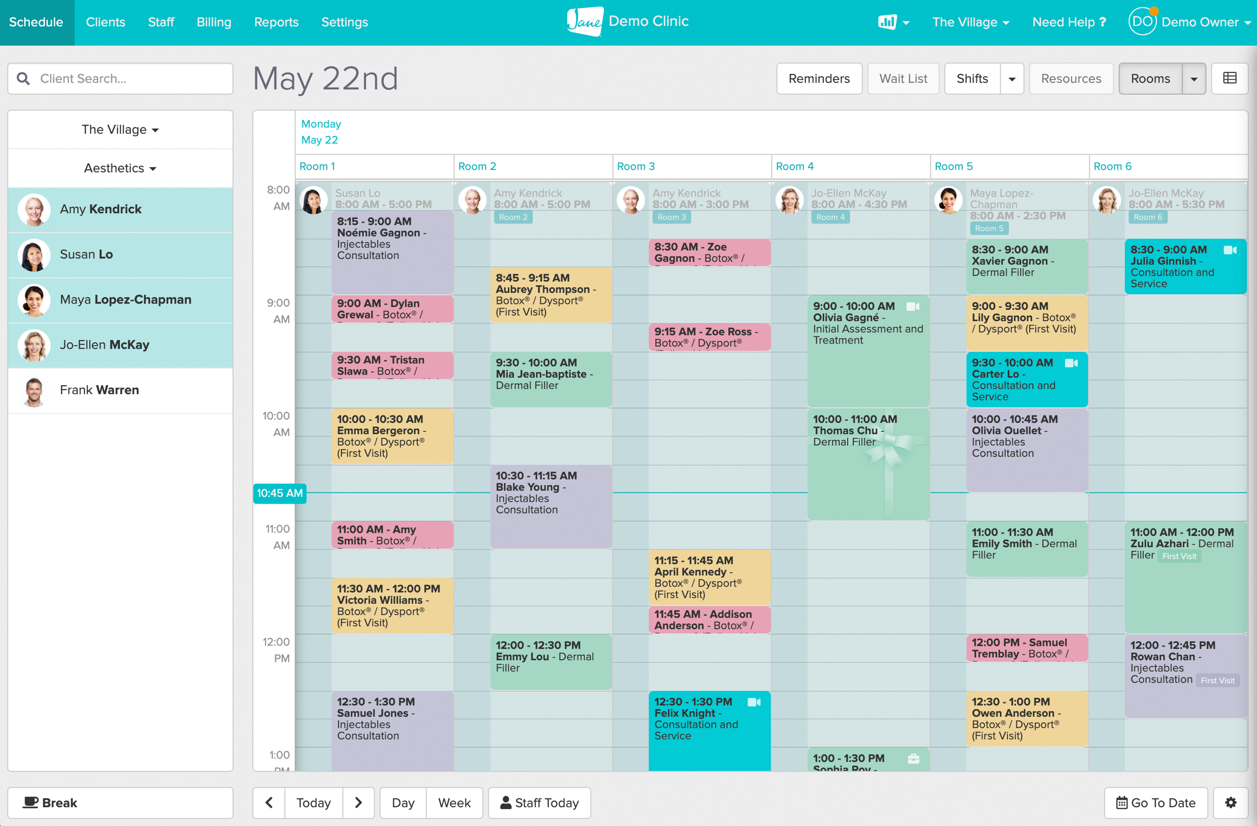 Room, resource, & location management